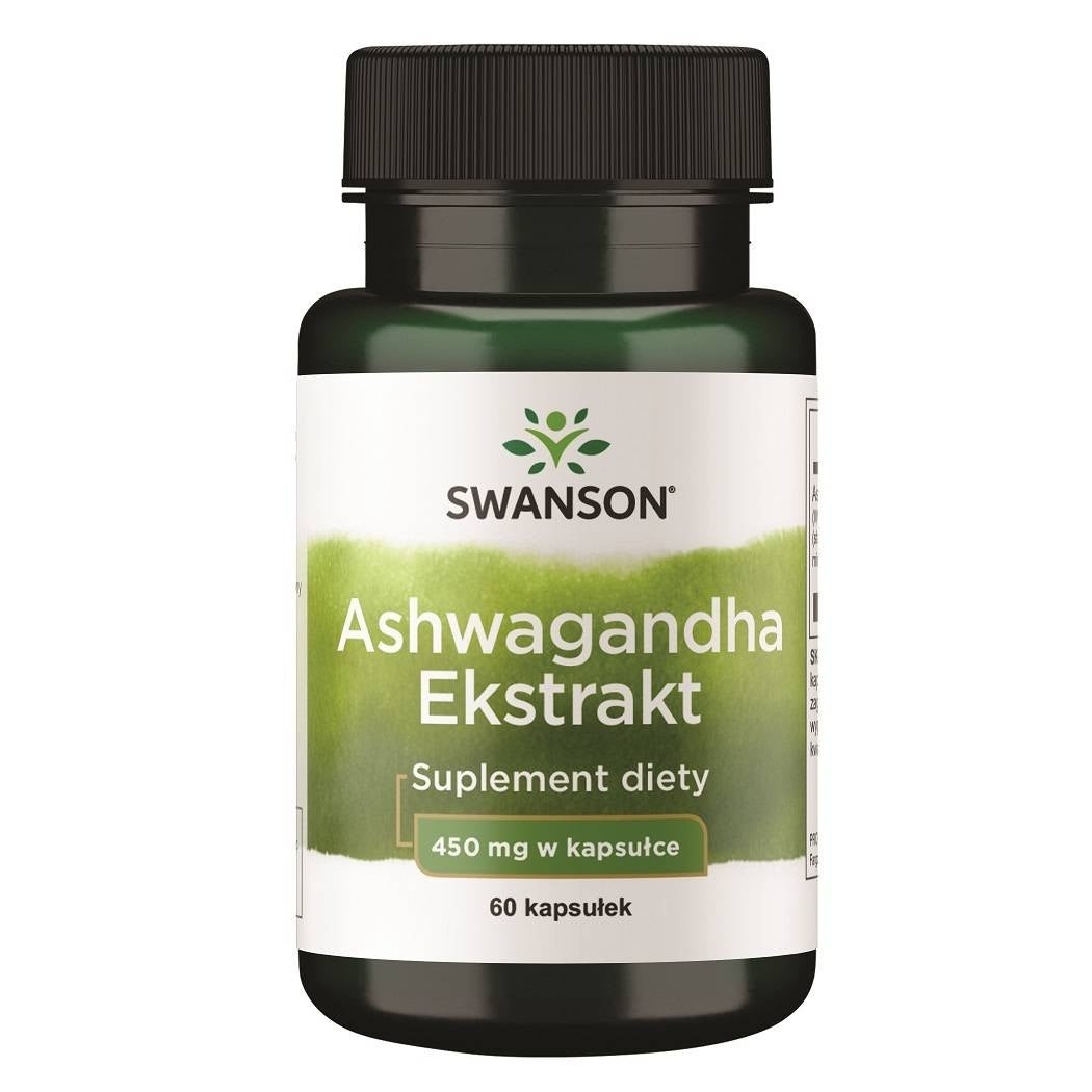 Swanson Ašvagandos ekstraktas 60 kapsulių