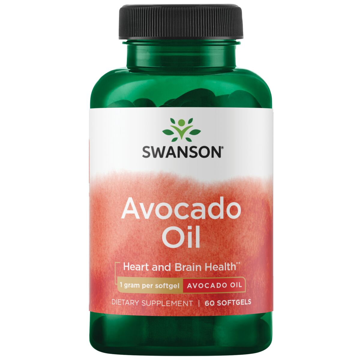 Swanson avokadų aliejus 60 kapsulių