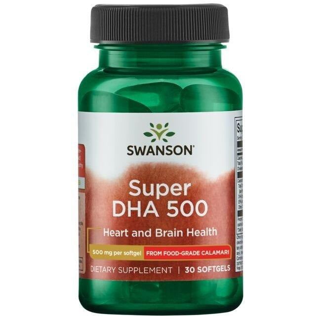 Swanson Super DHA 500 675 mg 30 kapsulių