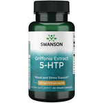 Swanson Griffonia ekstraktas 5-HTP 60 kapsulių