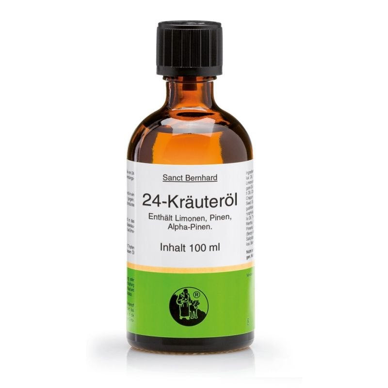 KRAUTERHAUS SANCT BERNHARD eterinis aliejus 24 vaistažolės - 100% natūralus 100 ml