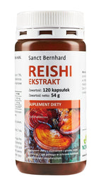 KRAUTERHAUS SANCT BERNHARD Reishi grybų ekstraktas 120 kapsulių