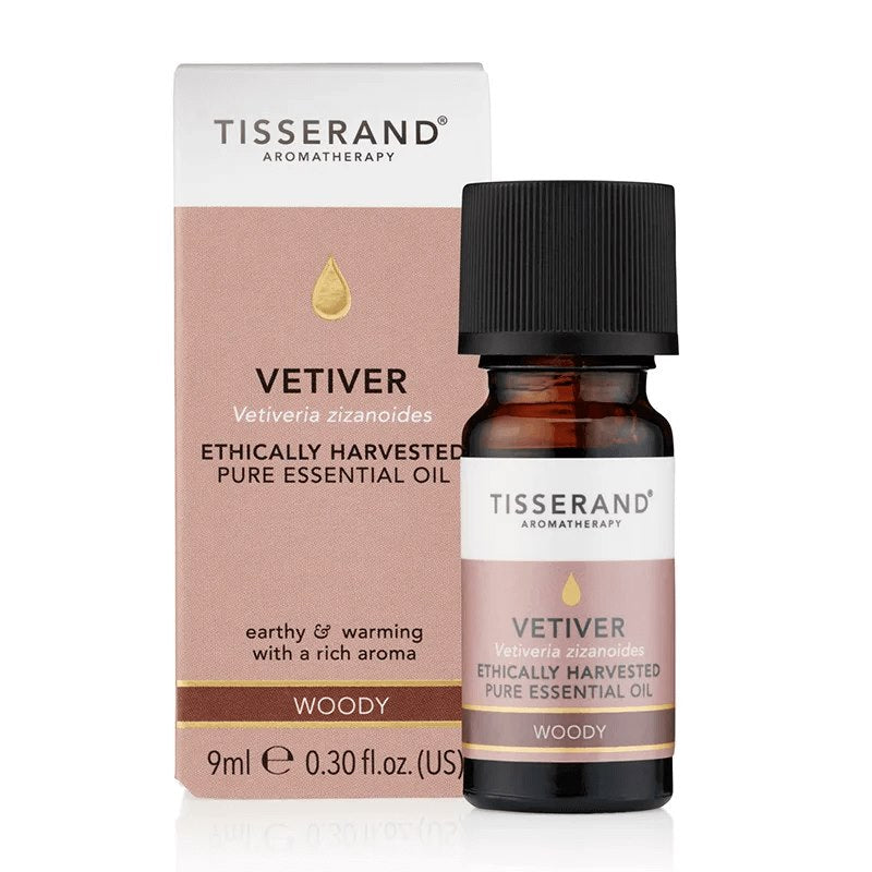 TISSERAND AROMATERAPIJA Etiškai surinkta vetiverijų etika – vetiverijų aliejus 9 ml