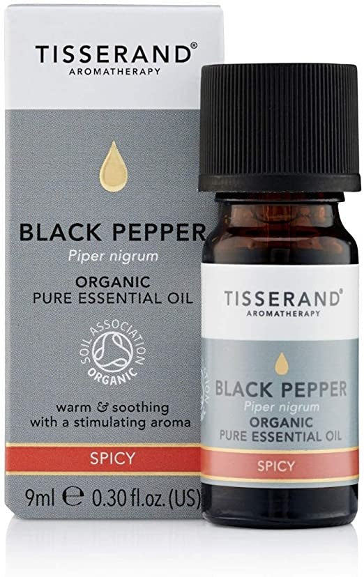 TISSERAND AROMATERAPY juodųjų pipirų aliejus, ekologiškas 9 ml