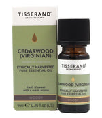 TISSERAND AROMATERAPIJA Etiškai nuimtas Virdžinijos kedras – kedro aliejus 9 ml
