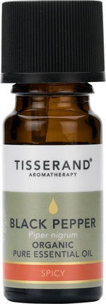TISSERAND AROMATERAPY juodųjų pipirų aliejus, ekologiškas 30 ml