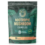 WISESHROOMS nootropinių grybų kompleksas 90 tablečių