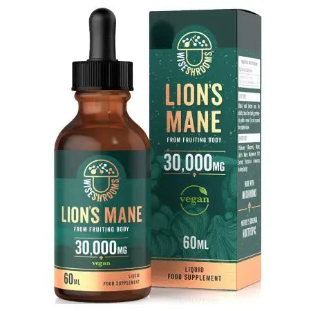 WISESHROOMS Liūto karčių lašai - Hericum 60 ml