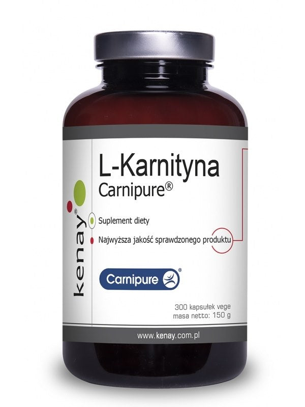 KENAY L-karnitinas Carnipure 300 kapsulių