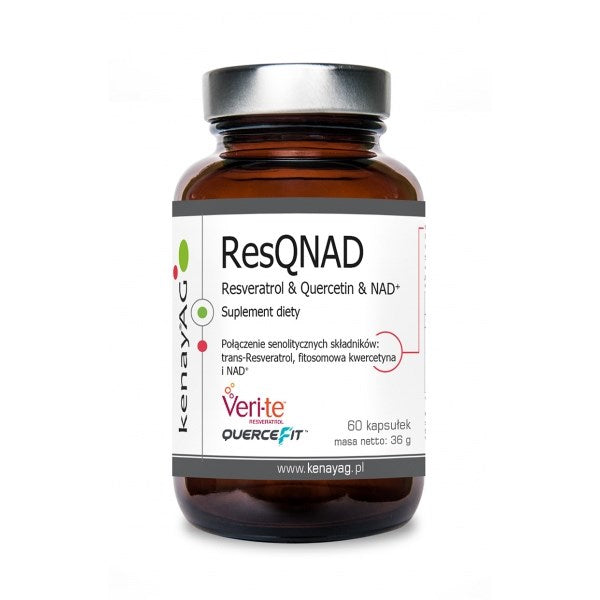 KENAY ResQNAD Resveratrol Quercetin NAD+ 60 kaps.