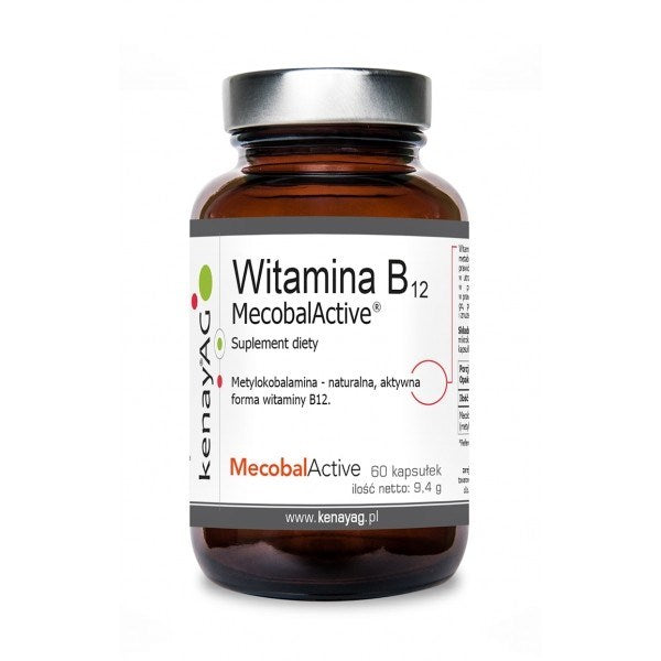 KENAY vitaminas B12 60 kapsulių