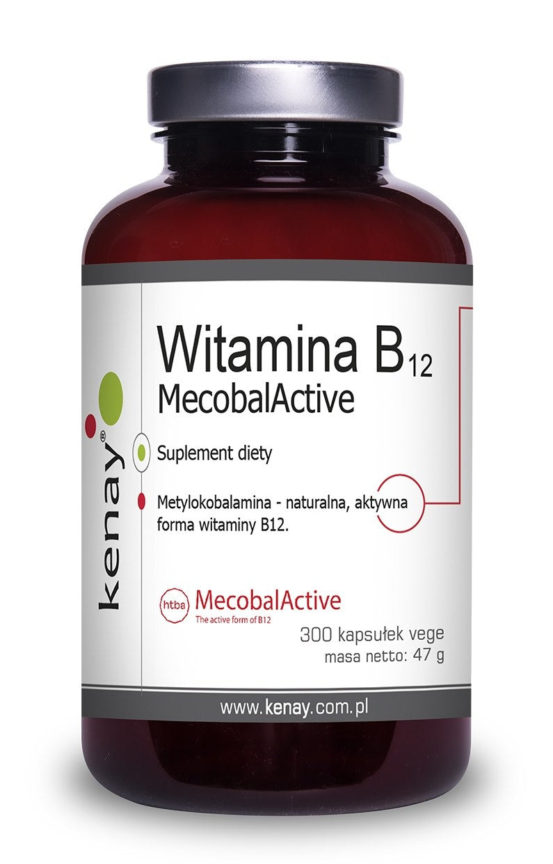 KENAY vitaminas B12 300 kapsulių