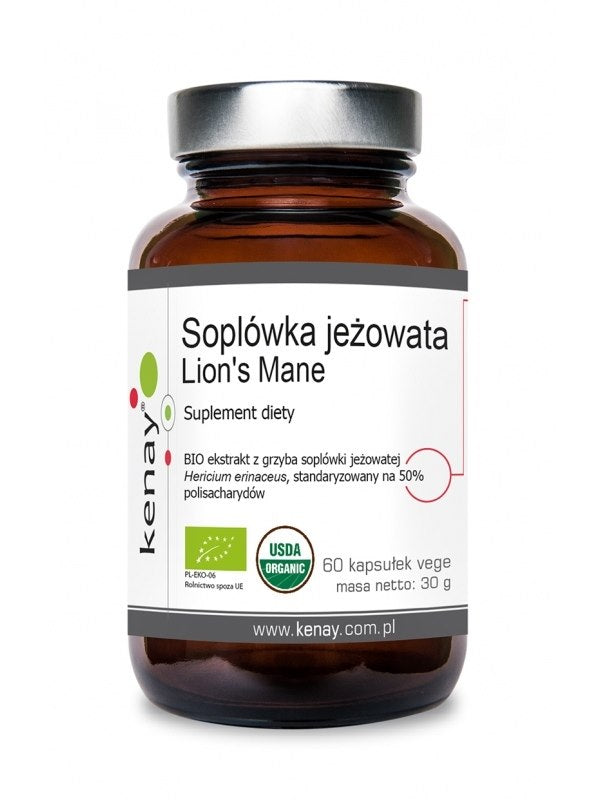 KENAY EKO liūto manė 60 kapsulių