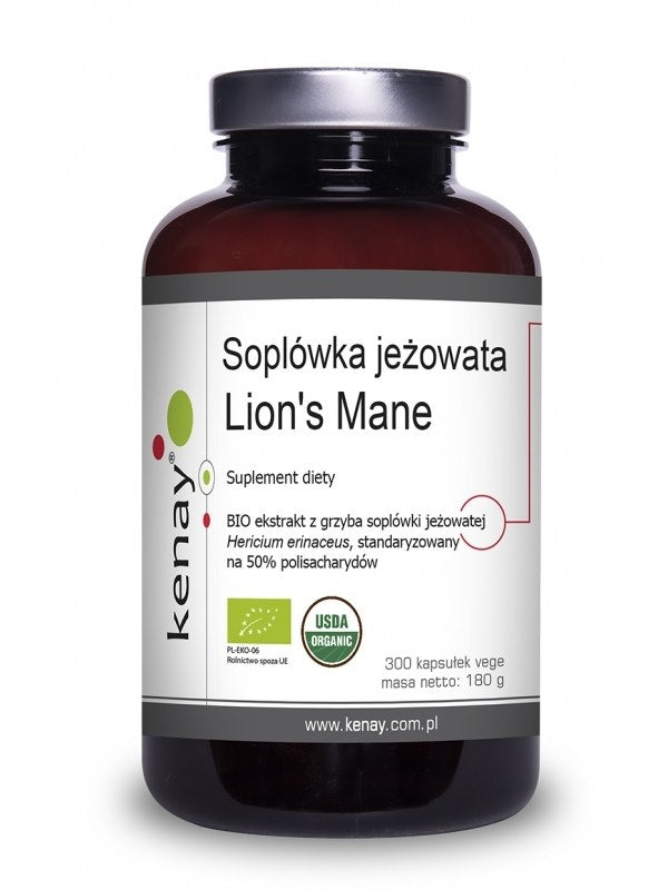 KENAY EKO liūto manė 300 kapsulių