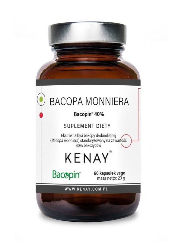 KENAY Bacopa Monniera Bacopin 40% 60 kaps.