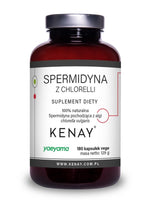KENAY spermidinas su chlorella 180 kapsulių