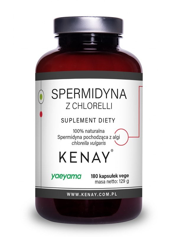 KENAY spermidinas su chlorella 180 kapsulių