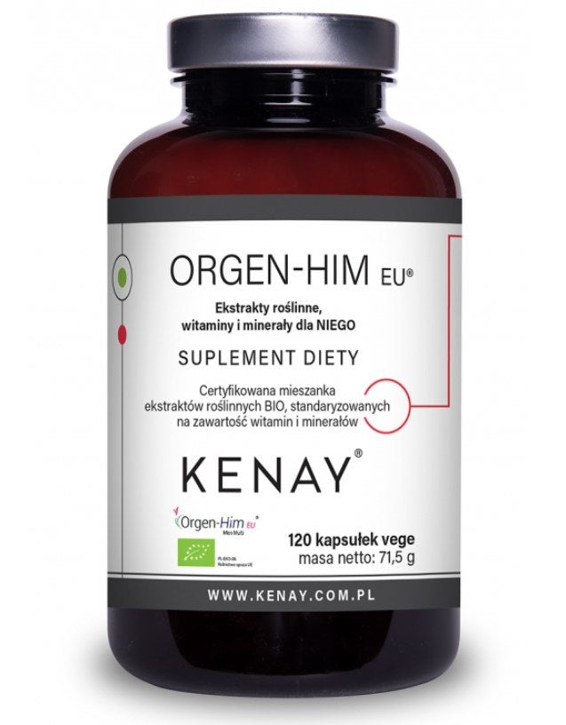 KENAY Orgen-Him Augaliniai ekstraktai, vitaminai ir mineralai JAM 120 kapsulių