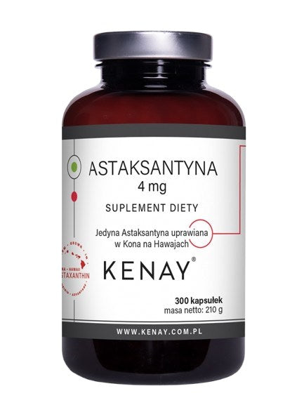 KENAY Astaksantinas 4 mg 300 kapsulių