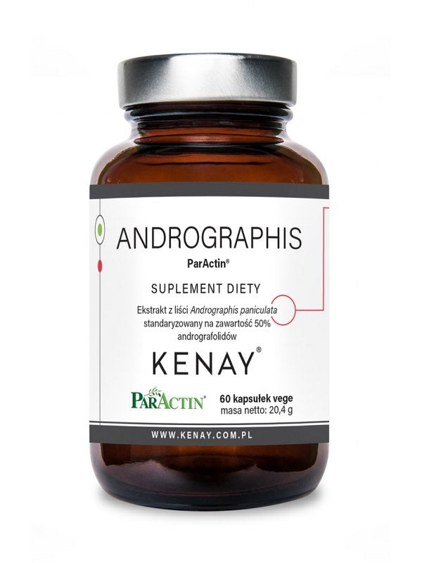 KENAY Andrographis ParActin 60 kapsulių
