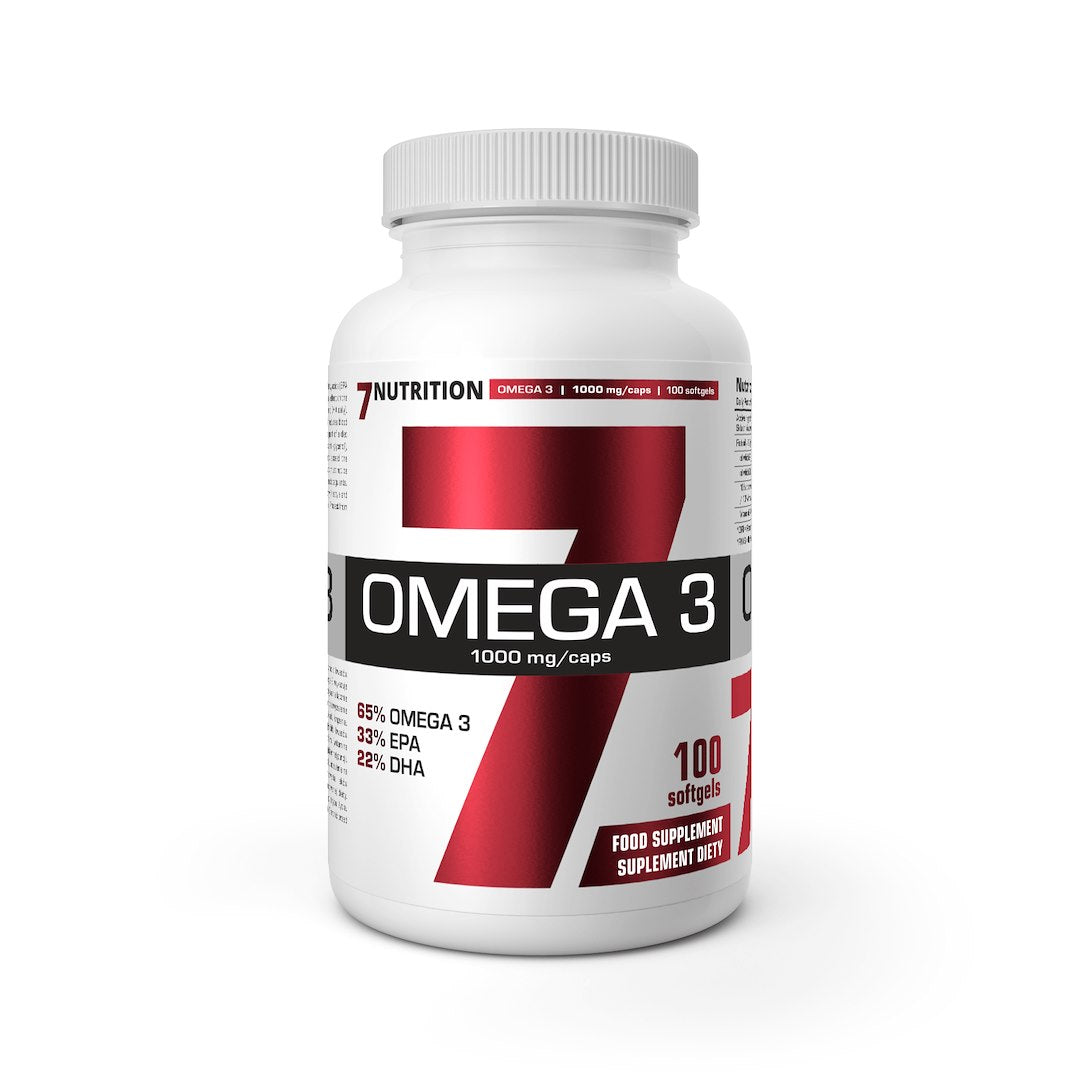 7Nutrition Omega-3 65 % 1000 mg 100 minkštųjų kapsulių