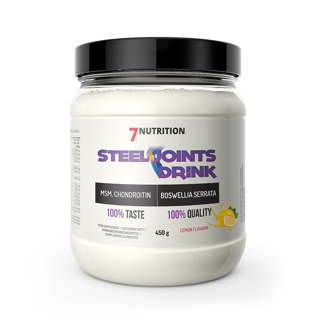 7Nutrition Steel Joints Lemon - citrinų skonio 450 g