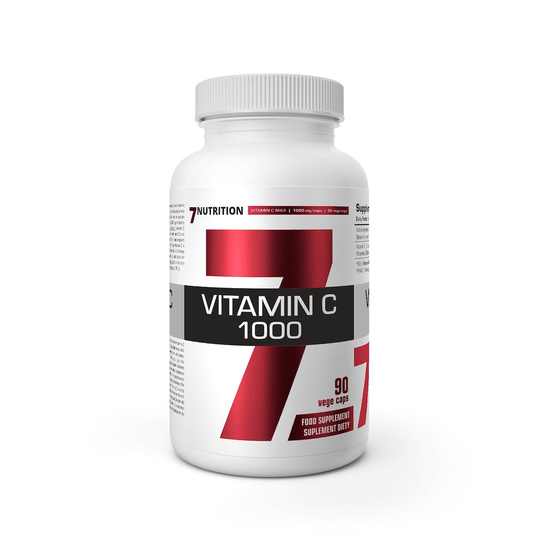 7Nutrition Vitaminas C - vitaminas C 1000 mg 100 kapsulių