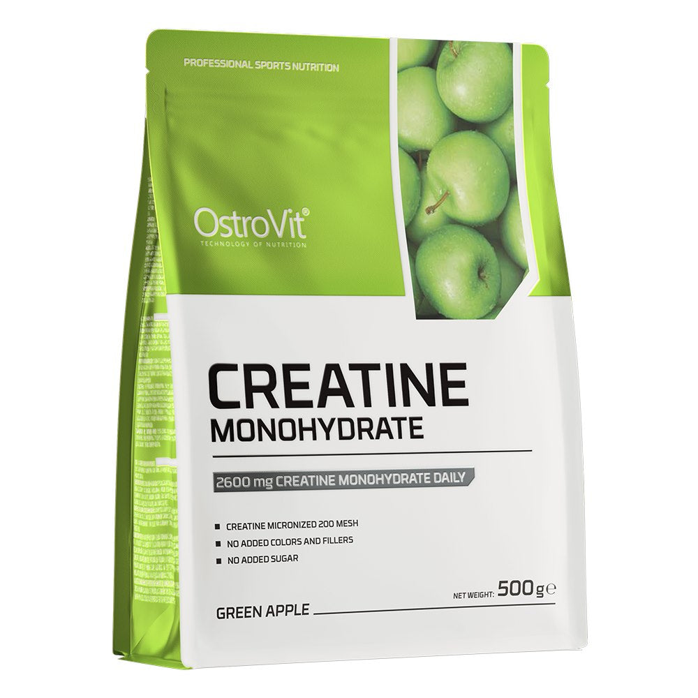 Ostrovit kreatino monohidratas - žaliųjų obuolių skonio 500 g