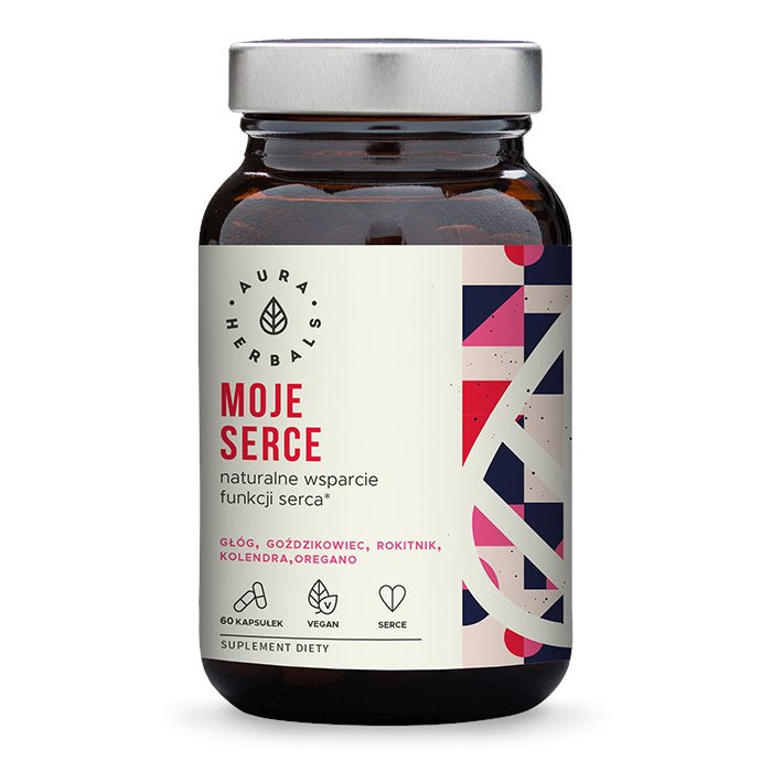 AURA HERBALS Mano širdis 60 kapsulių
