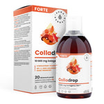 AURA HERBALS Colladrop Forte - Kolagenas HM 10 000 mg skystis 500 ml