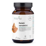 AURA HERBALS Reishi sporos 800 mg + vitaminas C 60 kapsulių