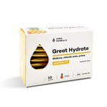 AURA HERBALS Great Hydrate - Elektrolitai - ananasų skonio 10 vnt.
