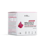 AURA HERBALS natūralus vitaminas C 1000 mg iš acerolos vaisių, pakeliais 30 vnt.