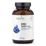 AURA HERBALS MSM 1400 mg, organinė siera 120 kapsulių