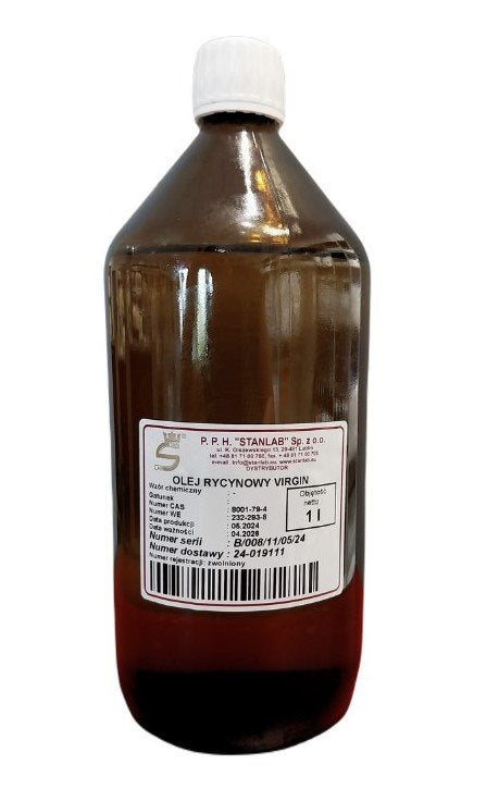 STANLAB Virgin ricinos aliejus 1000 ml