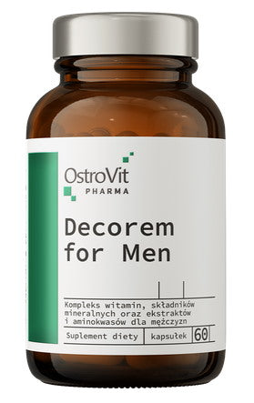 Ostrovit Pharma Decorem vyrams 60 kapsulių