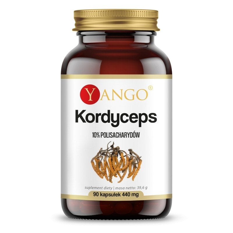 Yango kordicepso ekstraktas – 10 % polisacharidų 90 kapsulių