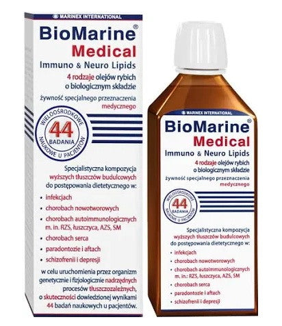 MARINEX BioMarine medicininiai imuno- ir neurolipidai 200 ml