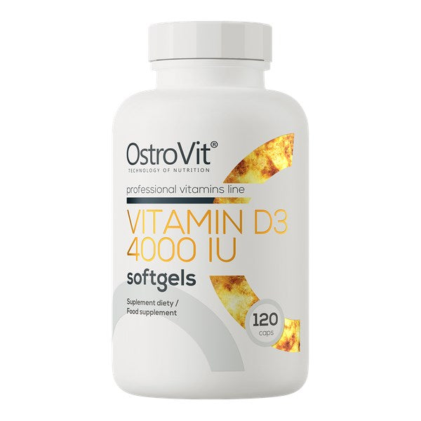 Ostrovit Vitaminas D3 4000 TV 120 kapsulių
