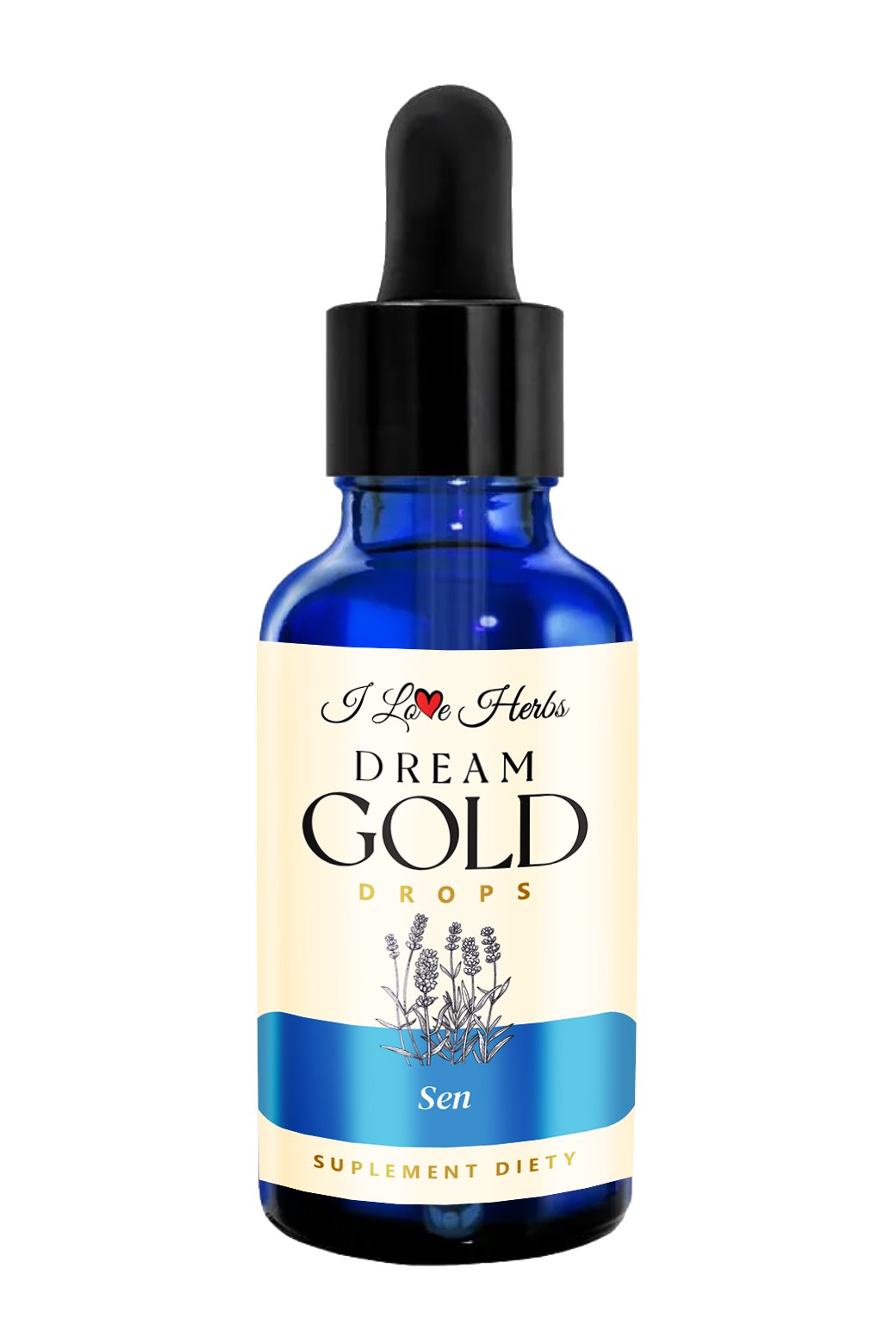 I LOVE HERRBS - DREAM Gold lašai SEN 50 ml