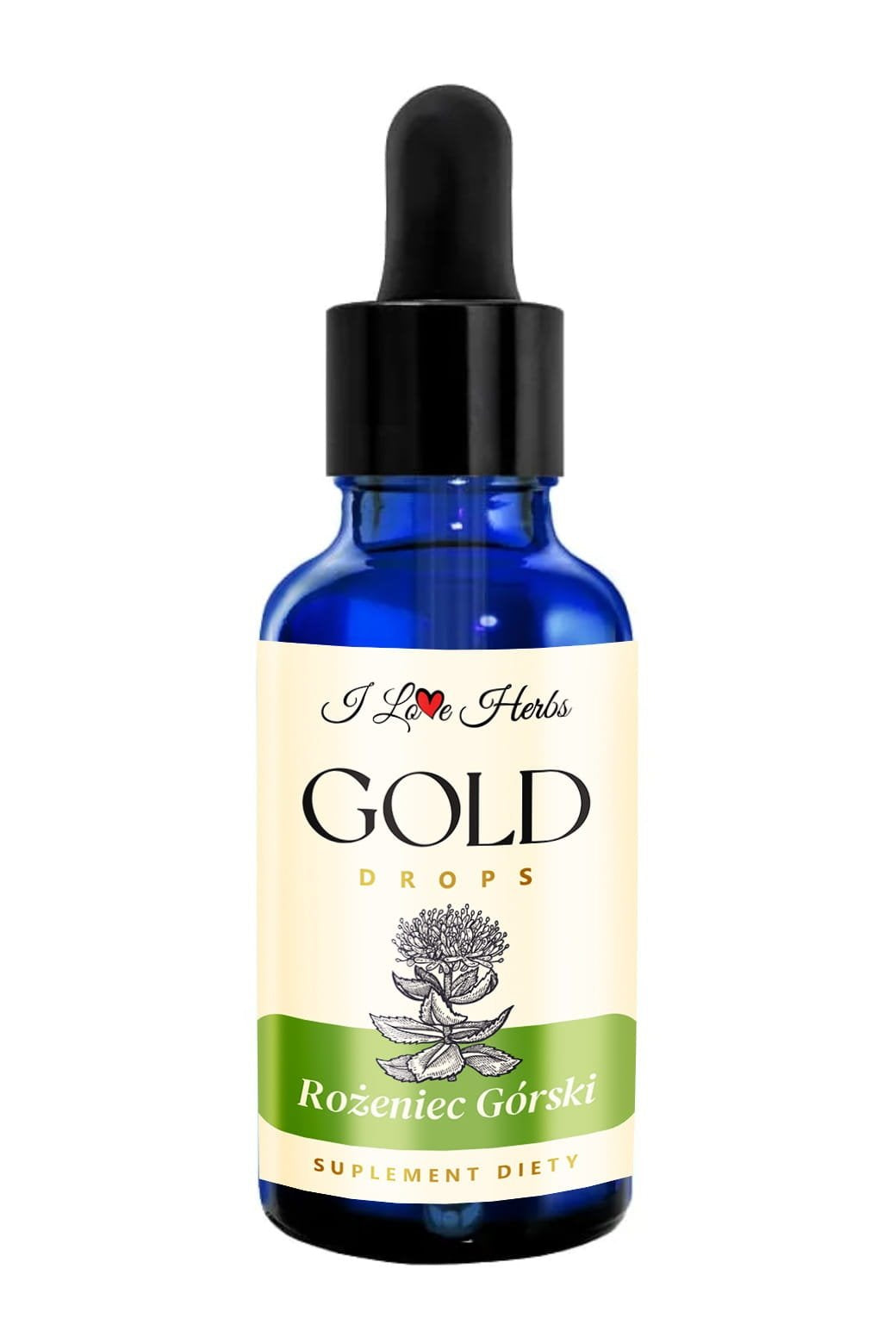 I LOVE HERBBS - Rhodiola Rosea žolelių lašai 1:1 50 ml