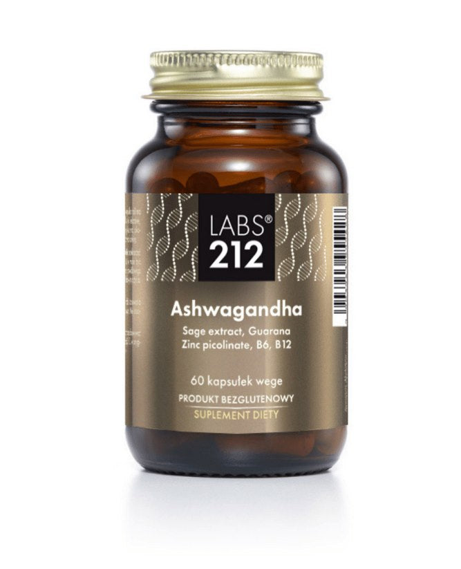 LABS212 Ašvaganda 60 kapsulių