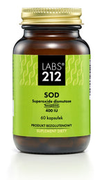 LABS212 SOD 400 TV - Superoksido dismutazė TetraSOD 60 kaps.
