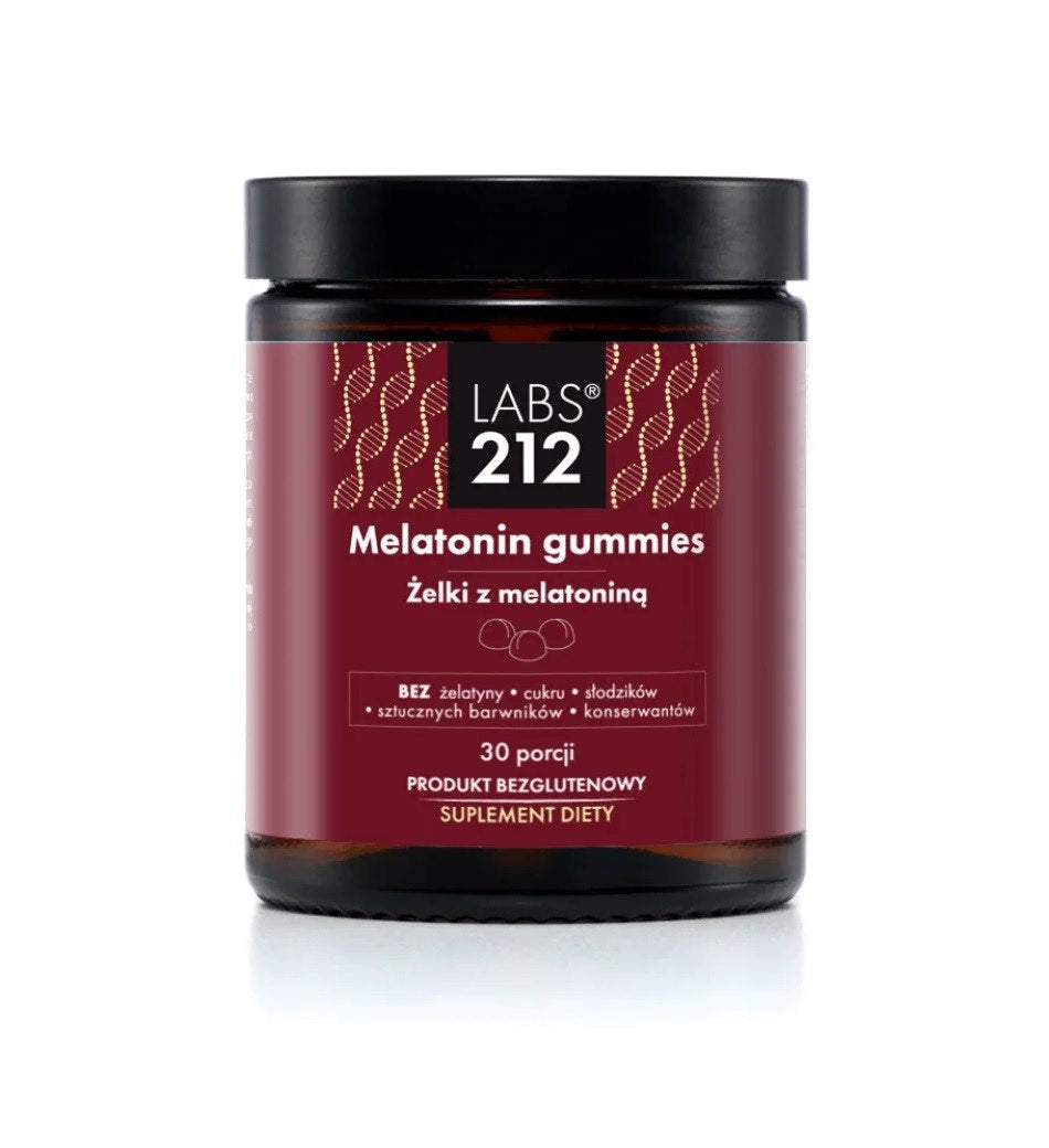 LABS212 Melatoninas – Melatonino gumos 30 gumų