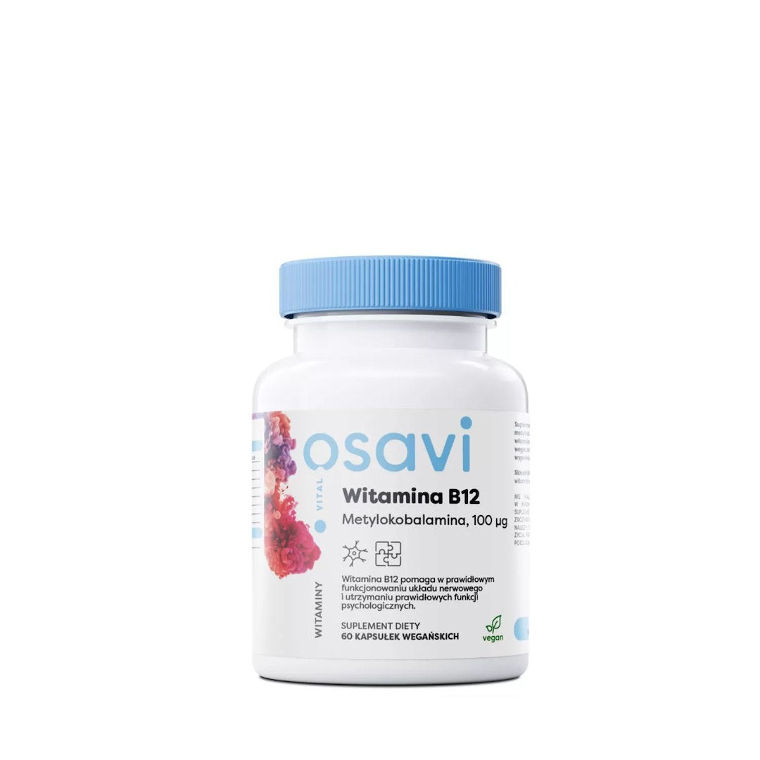 Osavi vitaminas B12 100 mcg 60 kapsulių