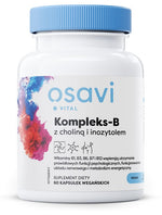 Osavi kompleksas-B su cholinu ir inozitoliu 60 kapsulių