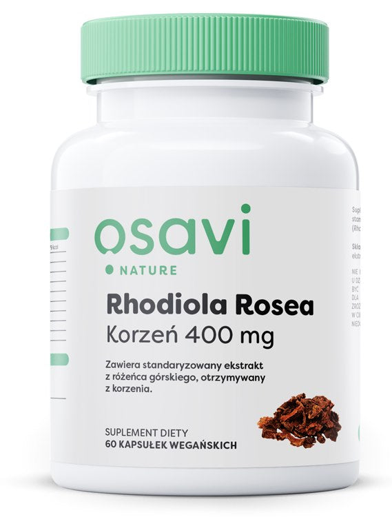 Osavi Rhodiola Rosea 400 mg 60 kapsulių
