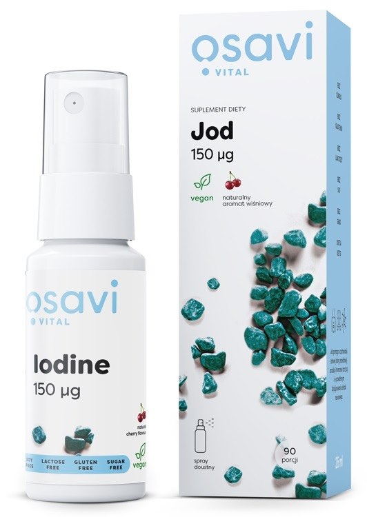 Osavi jodo purškalas - vyšnių skonio 26 ml