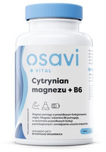 Osavi magnio citratas + B6 90 kapsulių