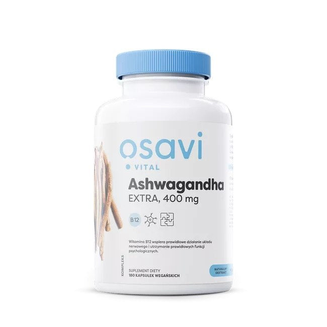 Osavi Ašvaganda Extra 400 mg 180 kapsulių